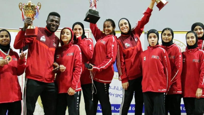 Fujairah players win the Emirates Taekwondo Championship